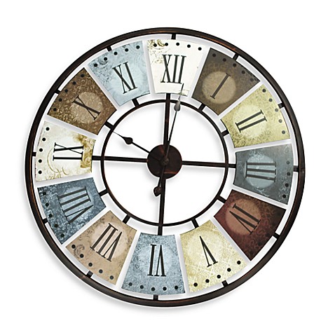 Buy Metal Multicolor Wall Clock from Bed Bath & Beyond