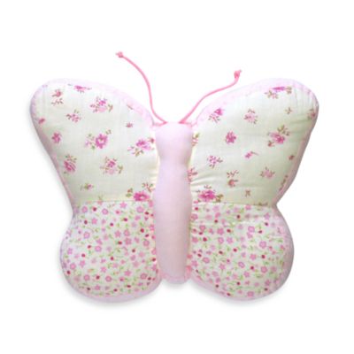 pink butterfly plush