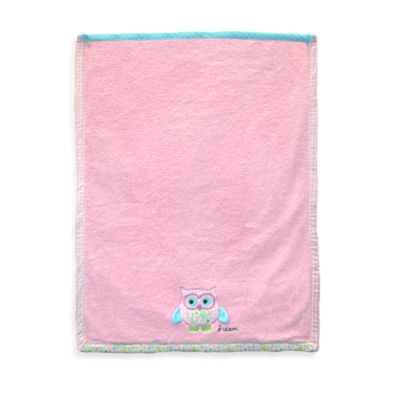 Just Born® Embroidered Owl Blanket