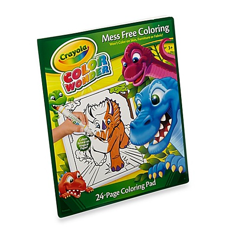 Crayola® Color Wonder Dinosaur Coloring Pad - buybuy BABY