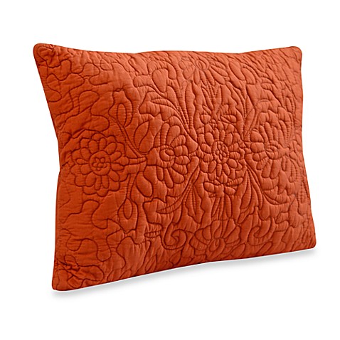 Nostalgia Home June Oblong Throw Pillow in Orange - Bed Bath & Beyond
