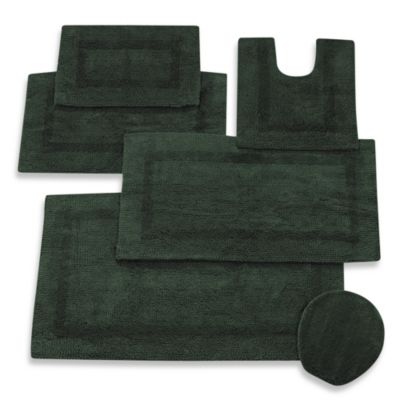 Buy Wamsutta® Reversible Contour Bath Rug in Forest from Bed Bath & Beyond