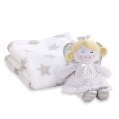 Cutie Pie® 2-Piece Blanket with Doll Set - Angel