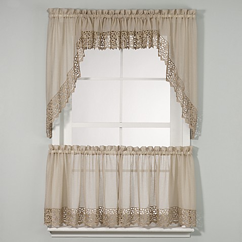 White Linen Shower Curtain Sears Kitchen Curtains