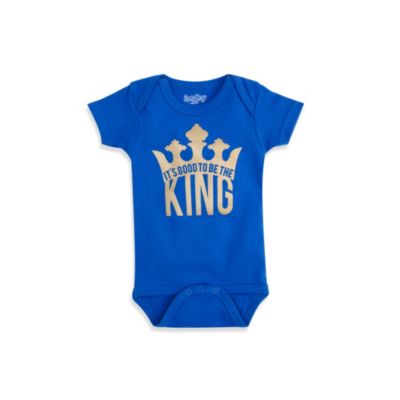 Sara Kety® Royal Blue King Infant Snapsuit
