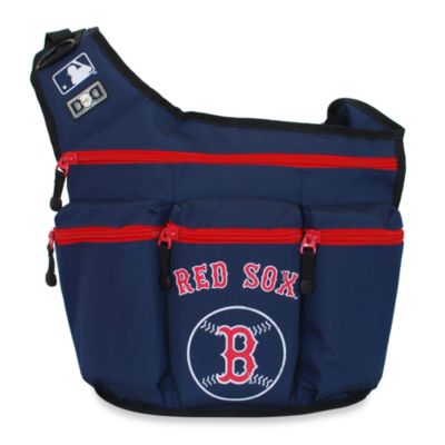 Diaper Dude® MLB™ Messenger Diaper Bag - Red Sox