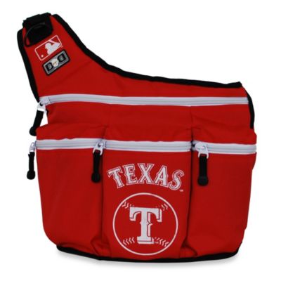 Diaper Dude® MLB™ Messenger Diaper Bag - Texas Rangers