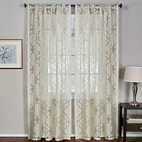 Buy Black and White Curtain Panels from Bed Bath & Beyond