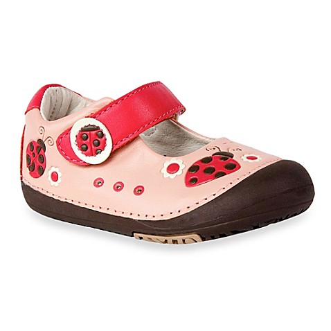 MomoBaby Toddler Daisy Ladybug Mary Jane Shoes in Pink ...