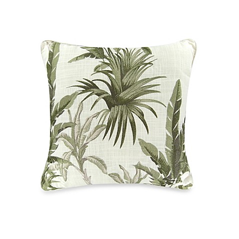 Buy Tommy Bahama Trellis Decorative Pillow in Palm Green from Bed Bath & Beyond