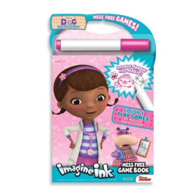 Disney Doc McStuffins Game &amp; Activity Book w/Mess Free Marker - buybuy BABY