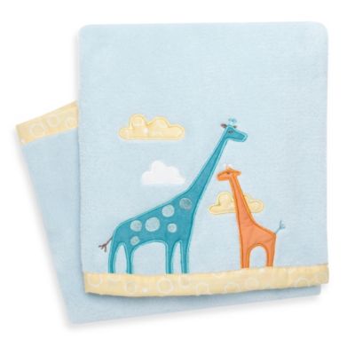 plush giraffe blanket