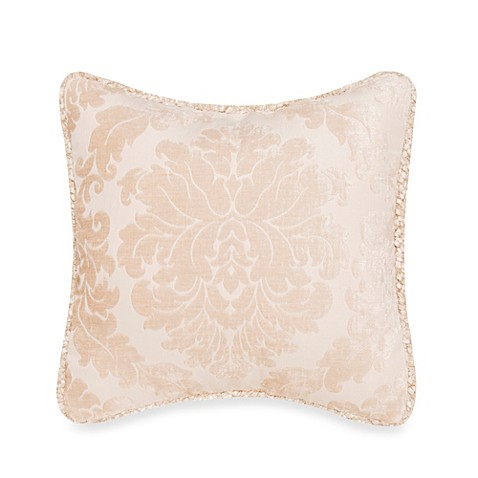 Decorative Pillows > Glenna Jean Ribbons & Roses Damask Pillow With Cord Trim from Buy Buy Baby