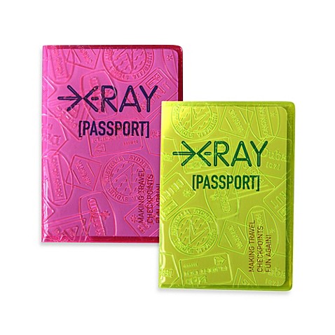 ... Luggage > Travel Accessories > Flight 001 Neon X-Ray Passport Cover