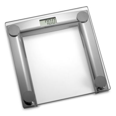 Conair® Thinner® Glass and Chrome Digital Scale - Bed Bath & Beyond