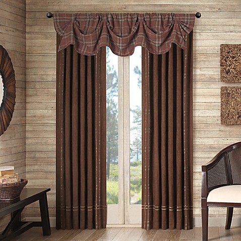 ... Clinton Falls Lined Window Curtain Valance from Bed Bath & Beyond