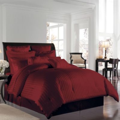 Burgundy Comforter Set