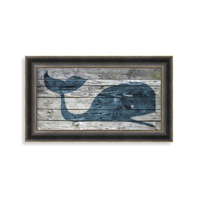 Driftwood Whale 2 Wall Art