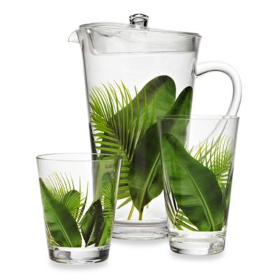 poolside drinking glasses