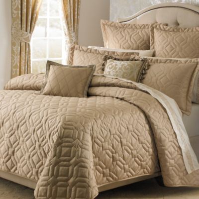 Reena Tuscan Bedding - Ivory Reena Coverlet perfect for decorating ...