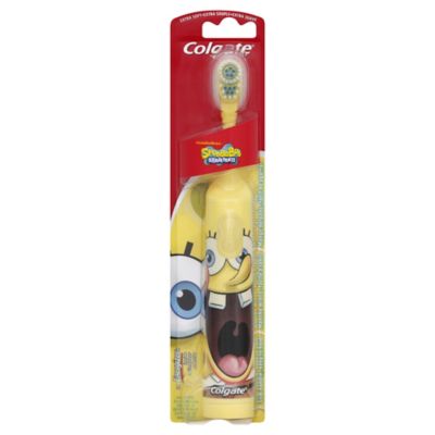 spongebob toothbrush squarepants colgate powered