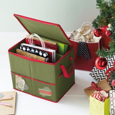 IHeart Organizing: Reader Space: Great Gift Wrap Organization!