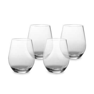 bed bath and beyond wine glasses stemless