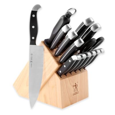 henckels statement knife block set