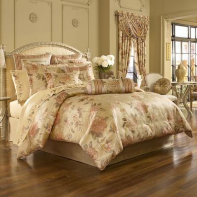 J. Queen New York™ Heritage Coral Comforter Set - Bed Bath ...