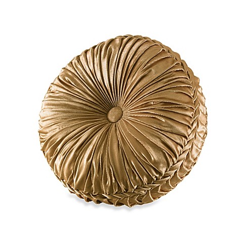 J.Queen New York Heritage Coral Tufted Round Toss Pillow - Bed Bath & Beyond