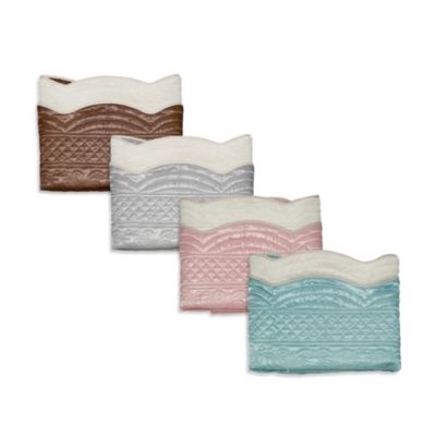 Pinstripe Satin Oversized Luxury Throw | Home | Blankets