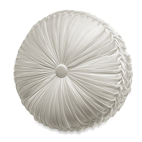 Buy J. Queen New York Chantilly Tufted Round Throw Pillow from Bed Bath & Beyond