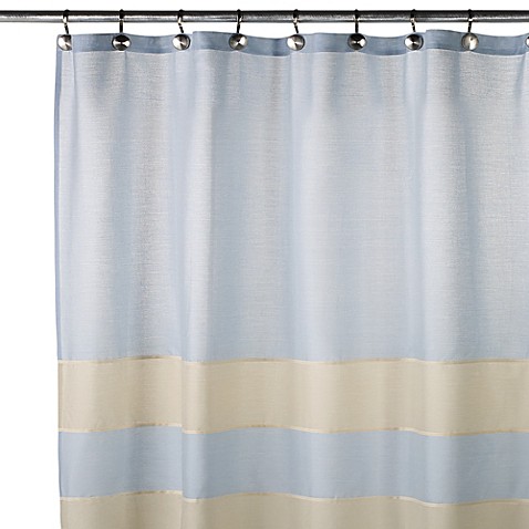 ... 84-Inch Extra-Long Shower Curtain in Green from Bed Bath & Beyond