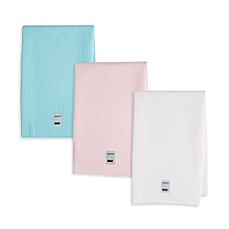 aquis waffle weave towel hair