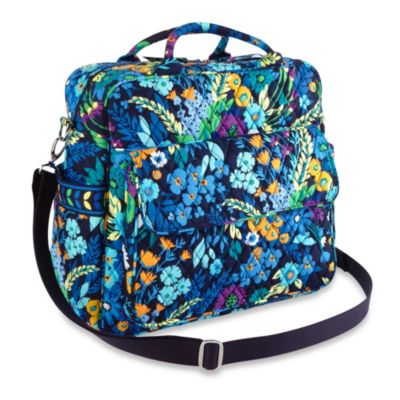 Diaper Backpacks  Vera Bradley Convertible Baby Bag in Midnight Blue