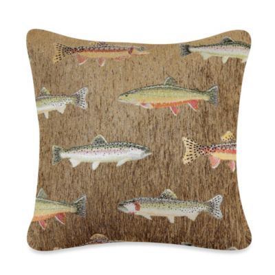 giant trout pillow