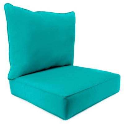 inch seat deep chair cushion piece sunbrella aruba canvas bedbathandbeyond walmart