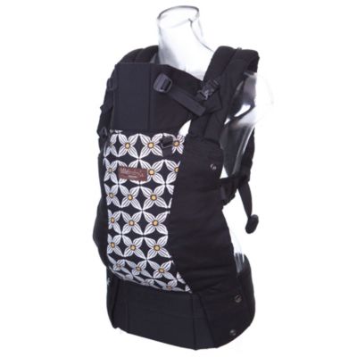 lillebaby&reg; Complete&trade; Designer Baby Carrier in Black with Yellow Petals