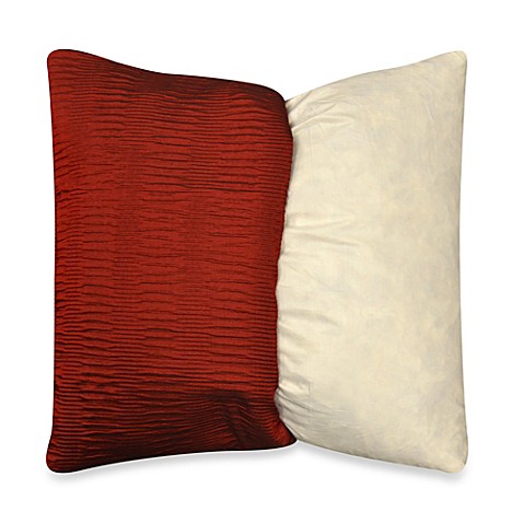 MYOP Sonoma Square Throw Pillow Cover in Red - Bed Bath & Beyond
