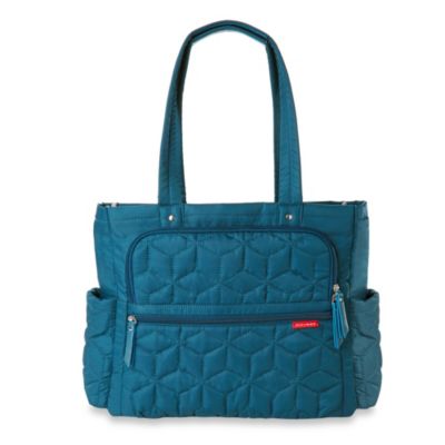 skip hop diaper bag blue