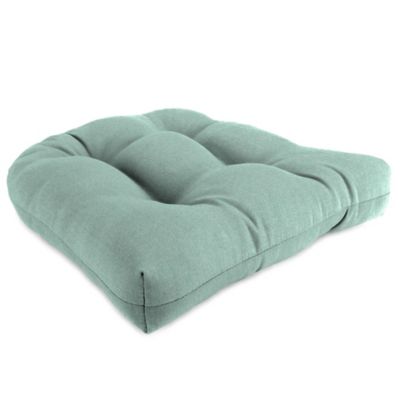 19-Inch x 19-Inch Wicker Chair Cushion in Husk Texture Mist