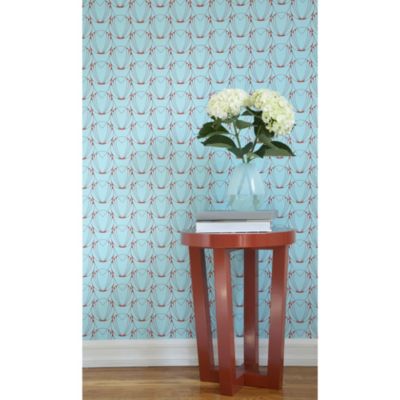 Tempaper® Removable Wallpaper in Alto Caribbean Blue - Bed Bath & Beyond
