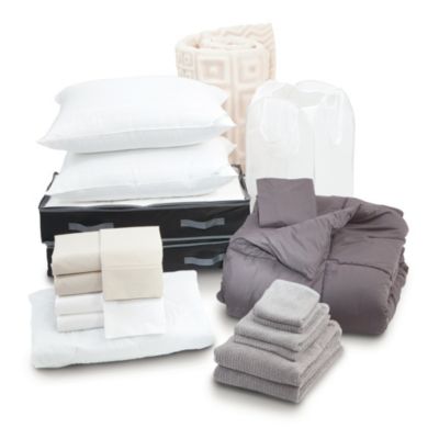 Solid Charcoal Twin/Twin X-Long 21-Piece Varsity Campus Collection ...