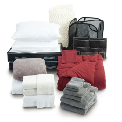 Solid Burgundy Twin/Twin X-Long 23-Piece All Star Campus Collection