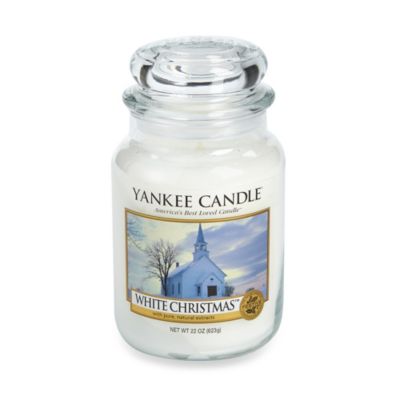 Yankee Candle® White Christmas™ Scented Candle - Bed Bath & Beyond