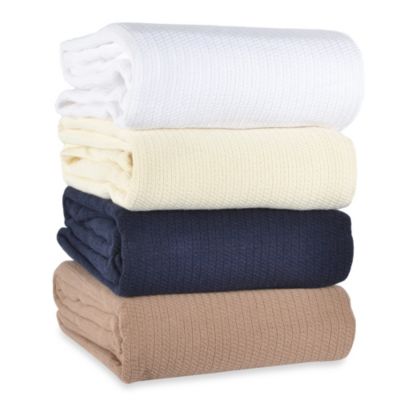 Berkshire Blanket® Comfy Soft Cotton Blanket - Bed Bath & Beyond