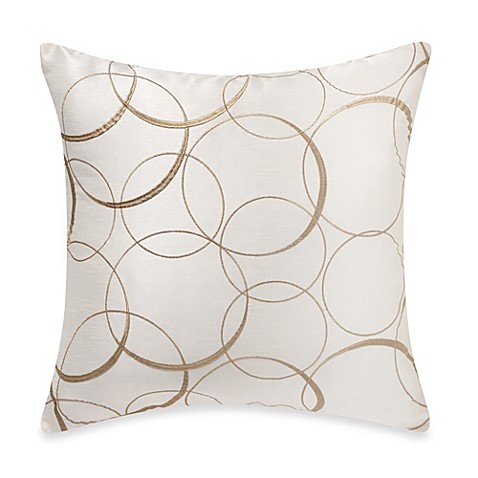 MYOP Orbitz Square Throw Pillow Cover in Eggshell - Bed Bath & Beyond