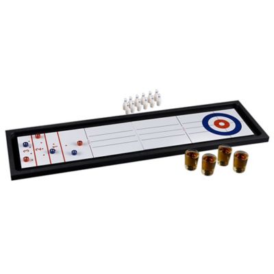 shuffleboard bowling set