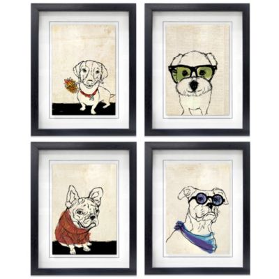 Dressed Up Dogs Wall Art Collection - Bed Bath & Beyond
