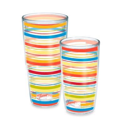 Tervis® Poppy Stripes Fiesta® Wrap Tumbler - Bed Bath & Beyond